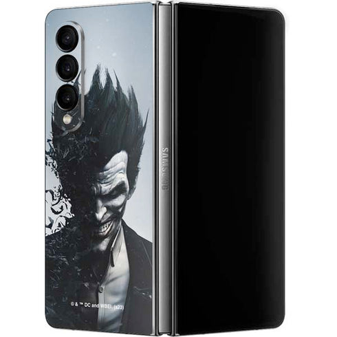 DC Comics Arkham Origins Joker Arkham Galaxy Z Fold4 5G Skin